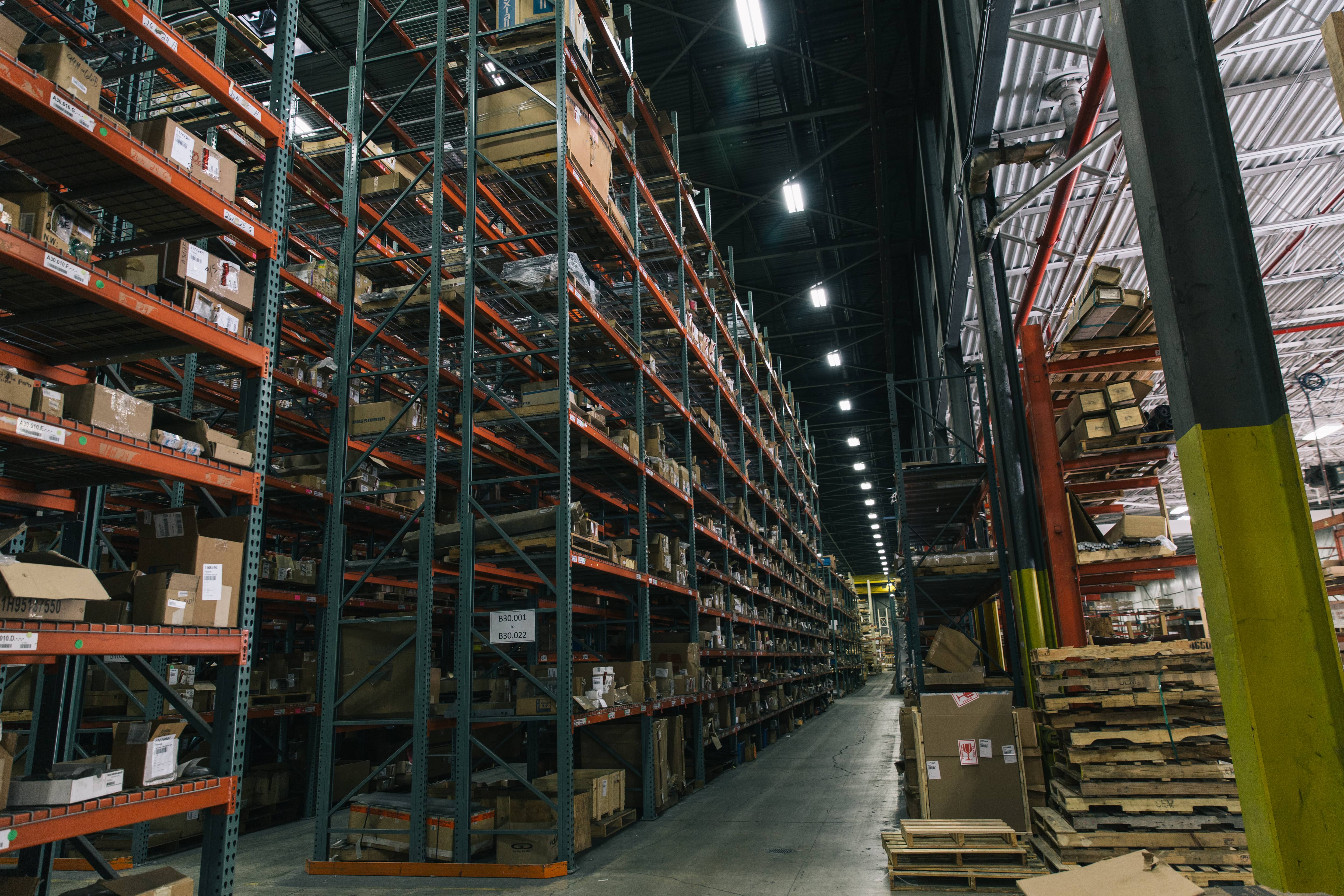 Warehouse Tall Shelves