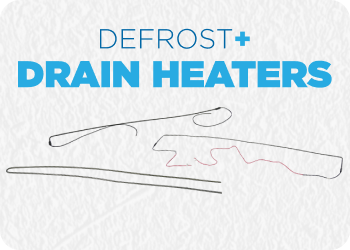 Defrost & Drain Heaters